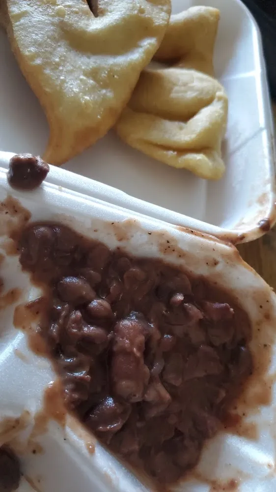 Fry Jack & Beans