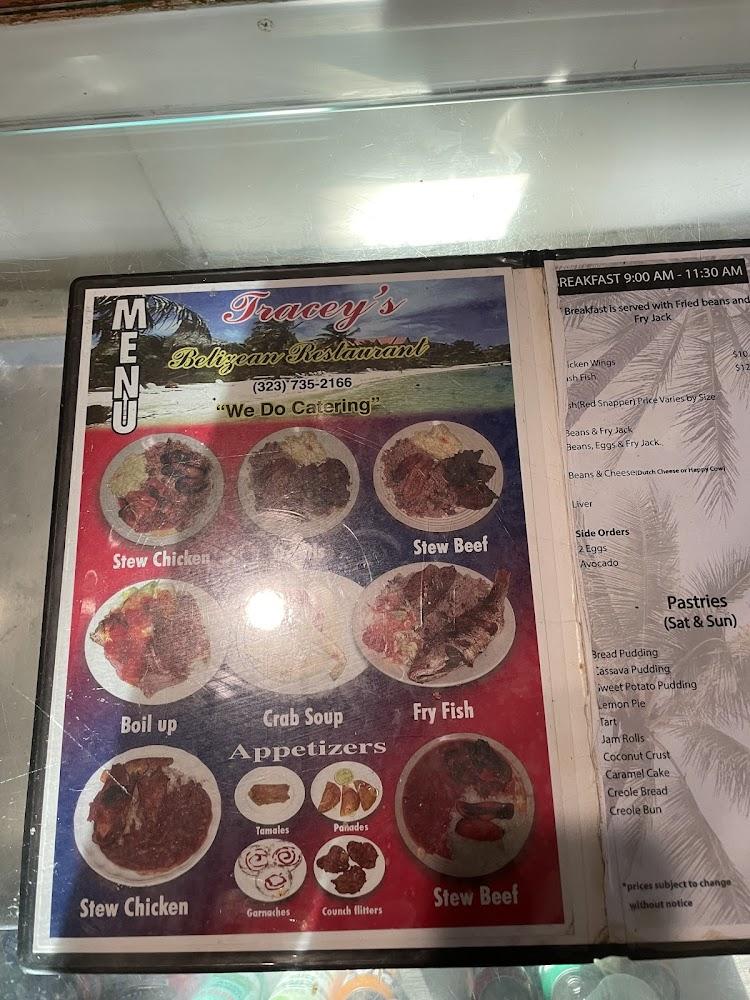 Tracey's Menu image 3